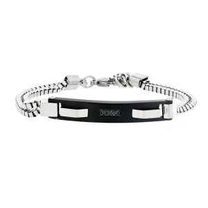 BRACCIALE CM 18+3 UOMO IN ACCIAIO MM 6