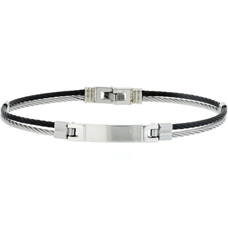 BRACCIALE UOMO IN ACCIAIO MM 6