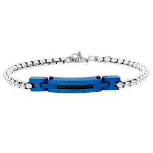 BRACCIALE CM 20 UOMO IN ACCIAIO MM 6