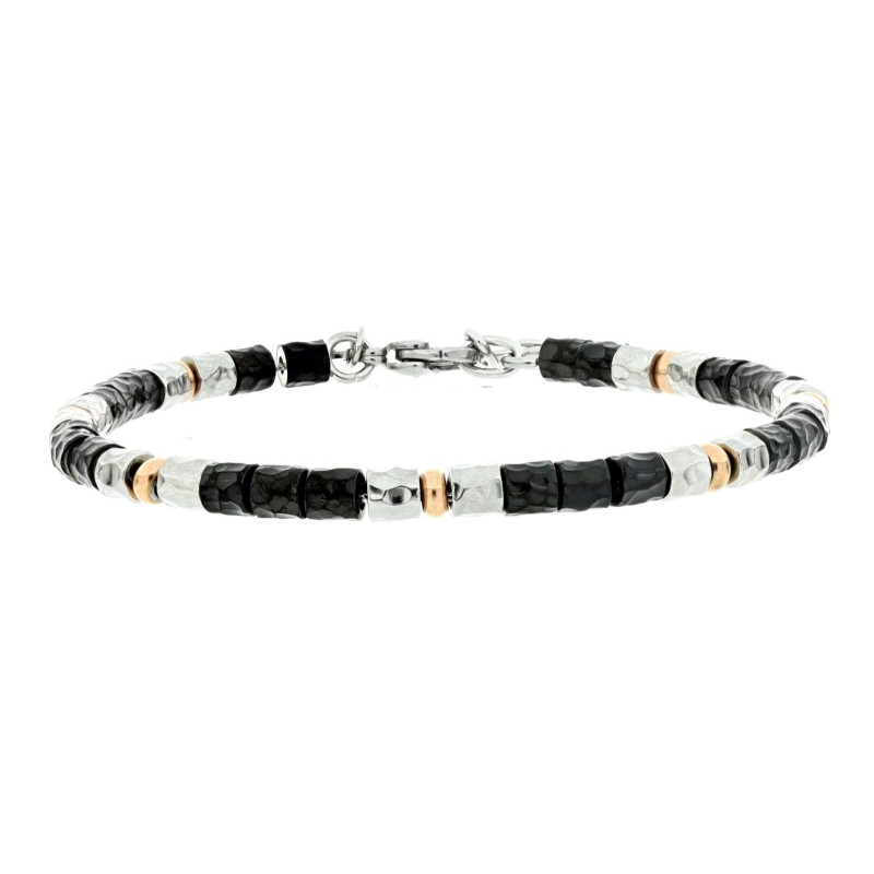 BRACCIALE CM 18+3 UOMO IN ACCIAIO MM 4