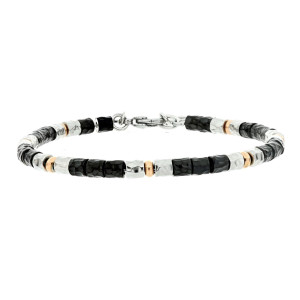 BRACCIALE CM 18+3 UOMO IN ACCIAIO MM 4