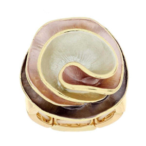 ANELLO MM 26 ARMONIA IN OTTONE