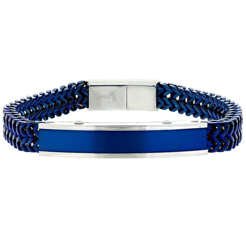 BRACCIALE CM 21 UOMO IN ACCIAIO MM 8