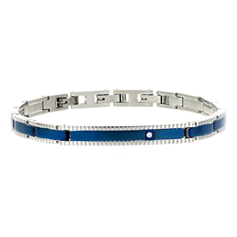 BRACCIALE CM 18+4 UOMO IN ACCIAIO MM 5