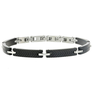 BRACCIALE CM 19+3 UOMO IN ACCIAIO MM 5