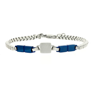 BRACCIALE CM 19+3 UOMO IN ACCIAIO MM 8