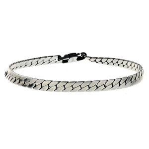 BRACCIALE CM 21 UOMO IN ACCIAIO MM 5