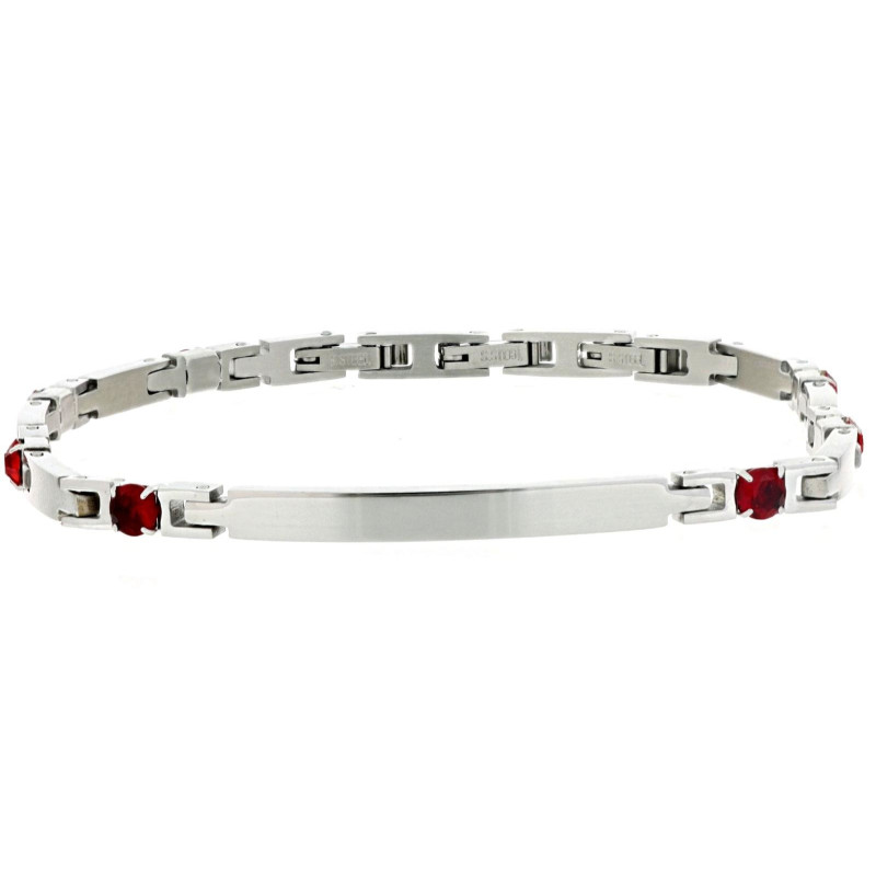 BRACCIALE CM 23 UOMO IN ACCIAIO MM 4