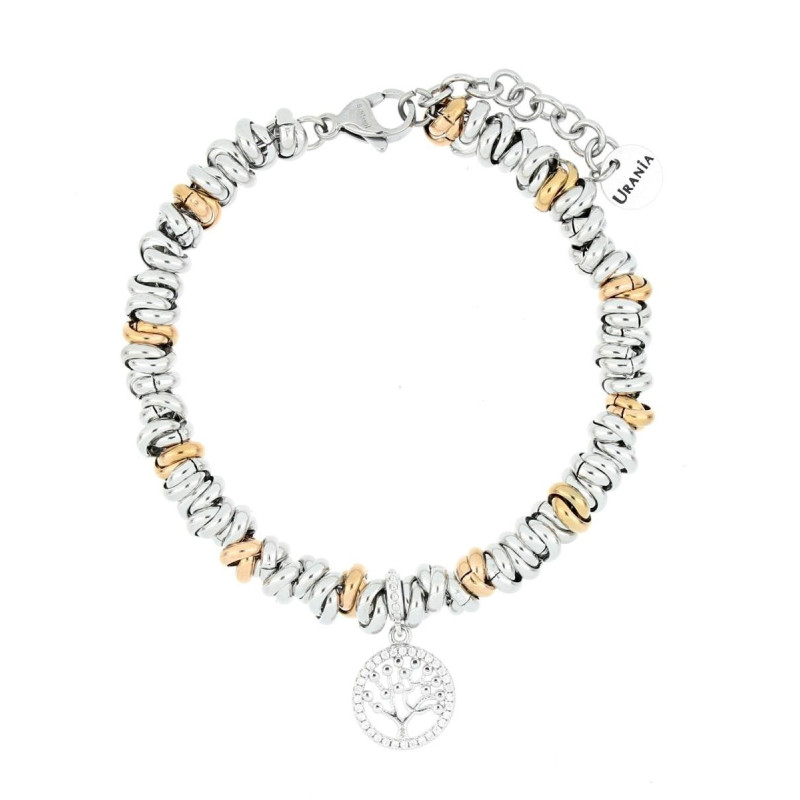 BRACCIALE DONNA IN ACCIAIO CON ALBERO DELLA VITA