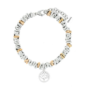 BRACCIALE DONNA IN ACCIAIO CON ALBERO DELLA VITA