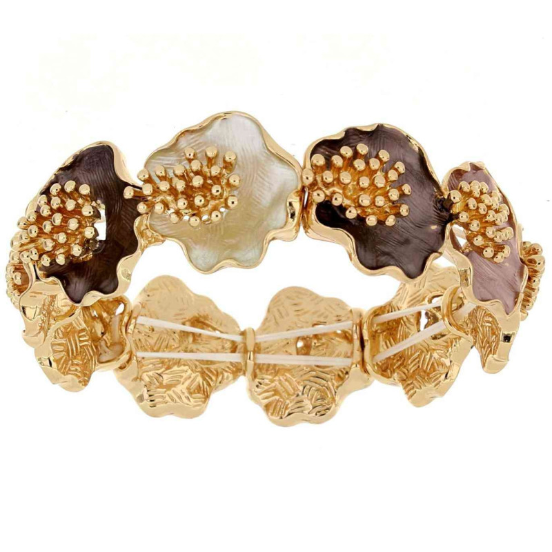 BRACCIALE MM 21 ARMONIA IN OTTONE