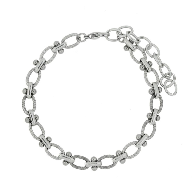 BRACCIALE CLIO CM 17+5  IN ACCIAIO