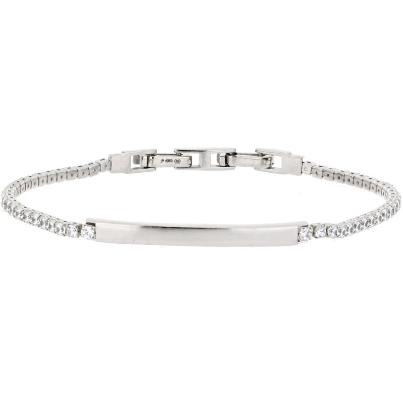 BRACCIALE CM 18 TENNIS 2MM IN ARGENTO 925